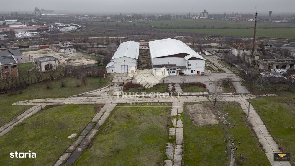 Teren 28.788m + Hale industriale + Sediu Firma