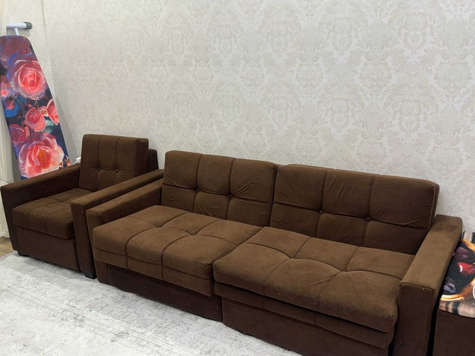 Продаётся Мягкая мебель б/у раскладная