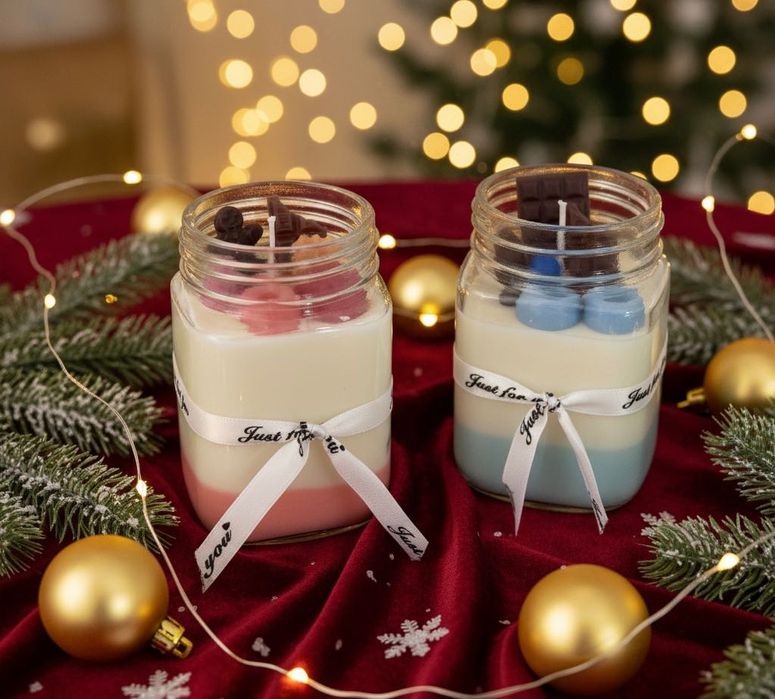 Ръчно изработени ароматни соеви свещи