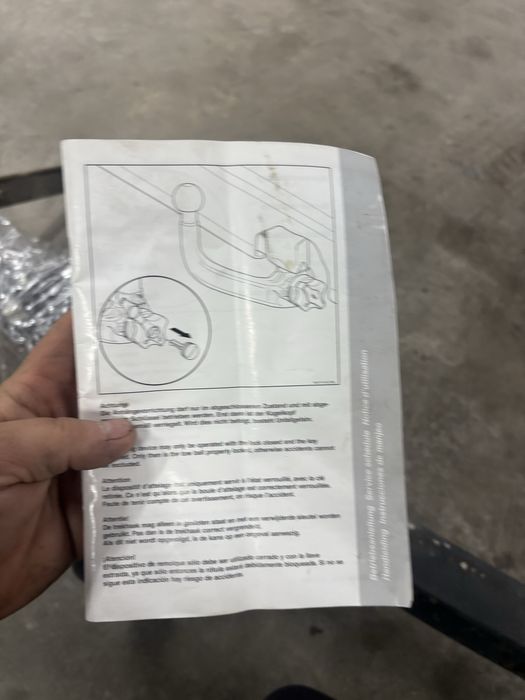 теглич за vw golf6