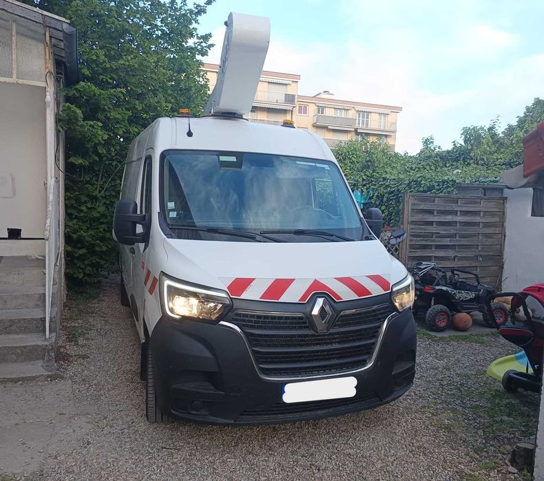 Nacela PRB 12m Renault Master An: 2021, 97795Km, Motor 2.3L, Diesel, Euro 6