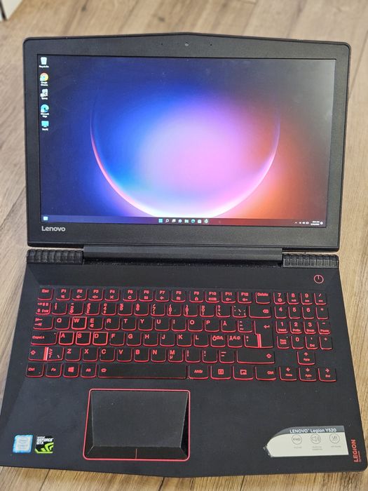 Lenovo Legion Intel i7 7th 16GB DDR4, SSD 256GB, GTX 1060 Q-Max, 15.6"
