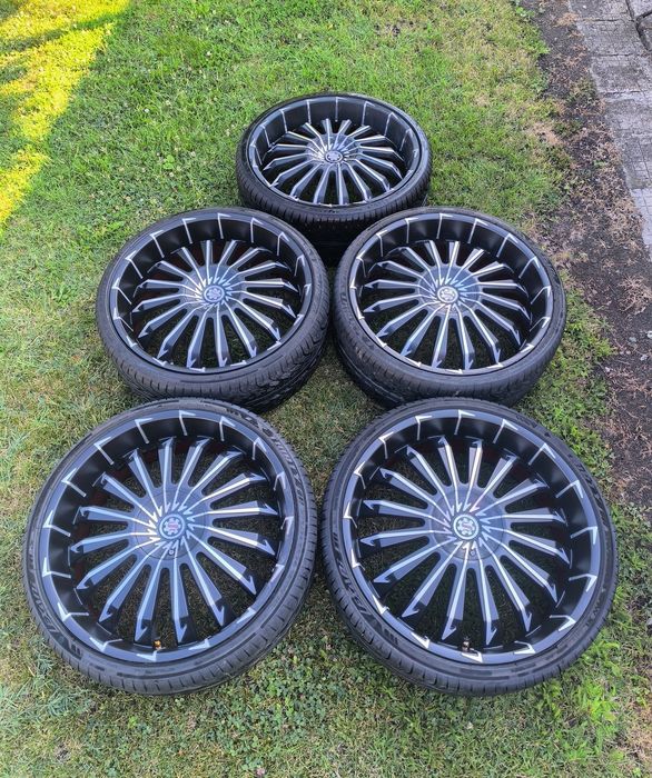 24 цола джанти Scarlet SW5 с летни гуми за BMW RANGE ROVER Chevrolet