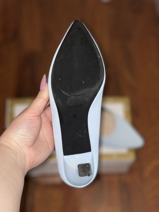 Женские туфли из экокожи, 36 размер (подошли на 37 размер ноги)