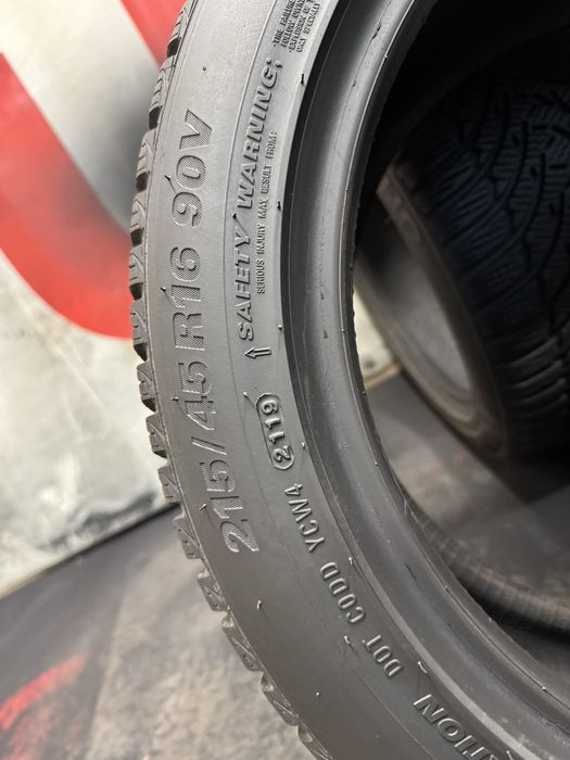 215 45 16, Зимни гуми, Kumho WinterCraftWP51, 2 броя