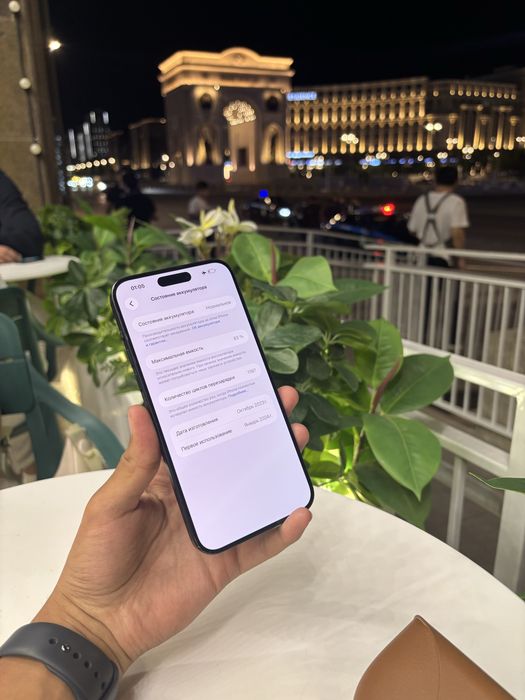 Iphone 15 pro max, 256 gb, 83%