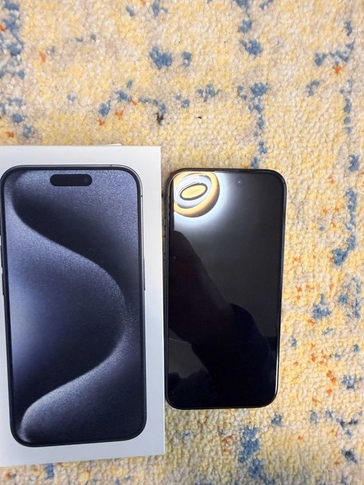 Продавам APPLE IPHONE 15 PRO 256GB BLUE TITANIUM, 48mp+12mp+12mp