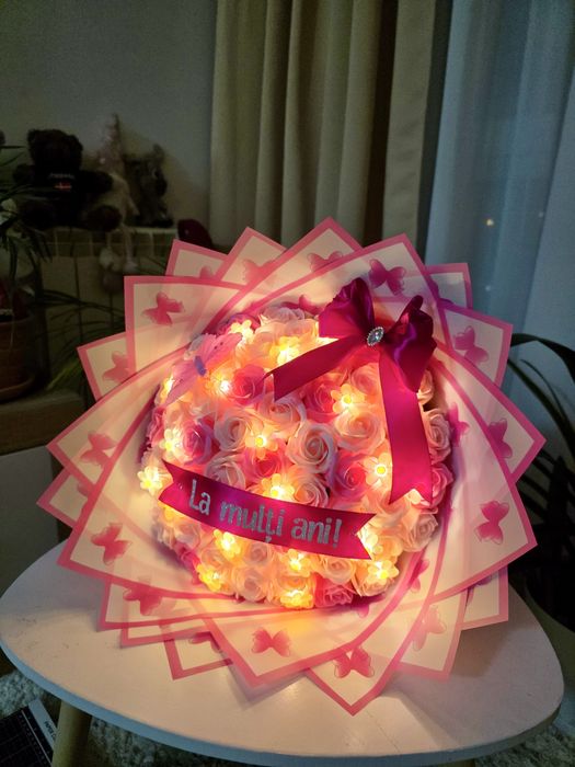 Buchete din trandafiri de sǎpun