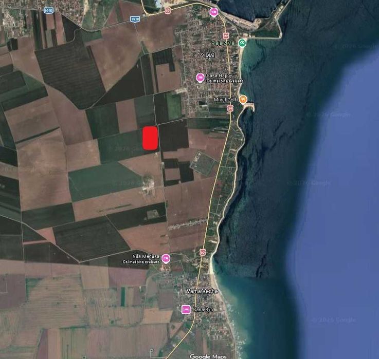 Teren intravilan construibil cu suprafata totala 30.000 mp – 34 Loturi (700-800 mp per lot ), Deschidere 21m , 2 Mai strada Agricultorilor