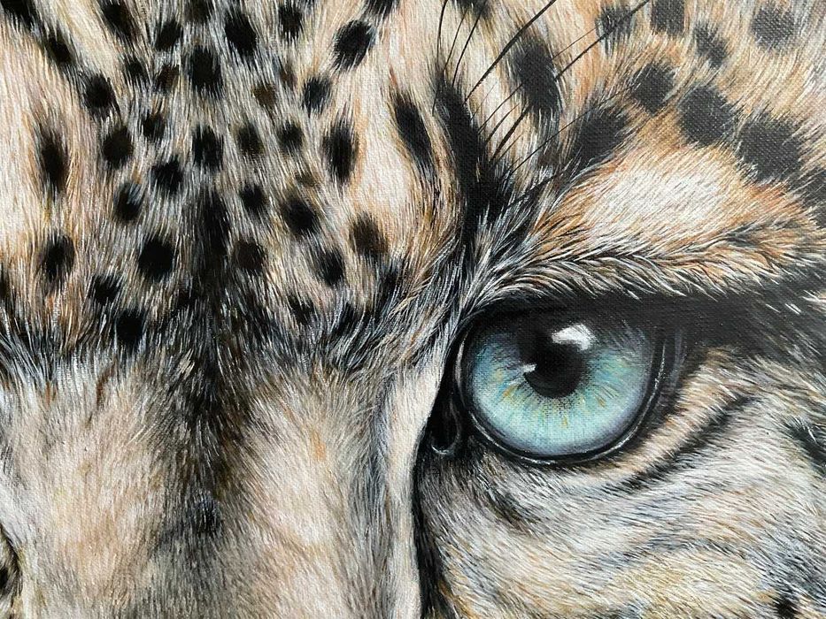 Картина. Снежный барс