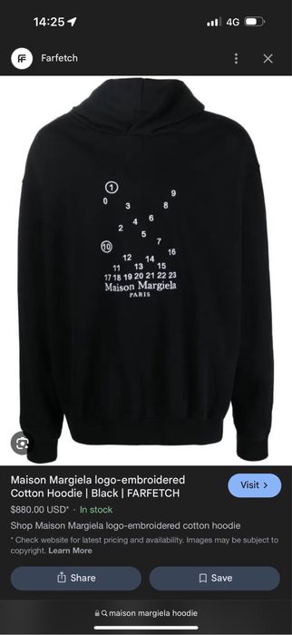 Maison Margiela Hoodie/суйтчър