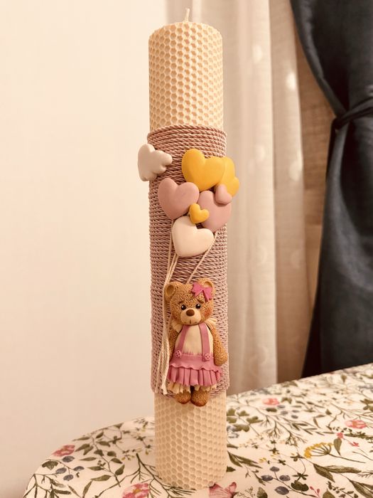 Lumanari personalizate botez