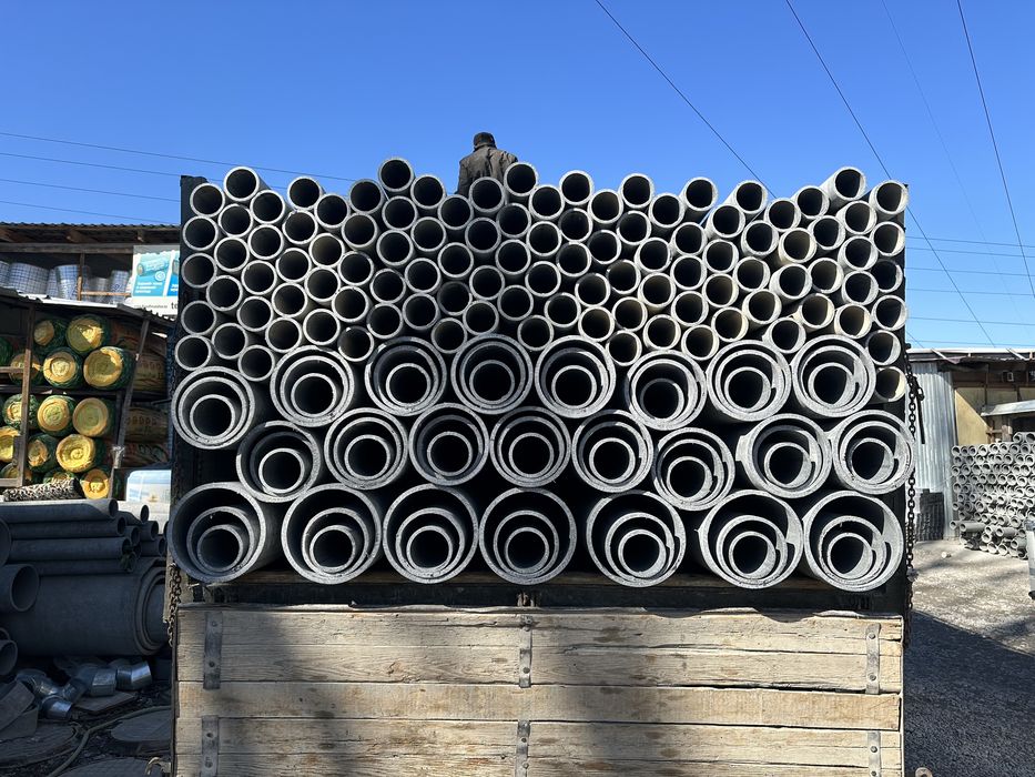 Азбест труба оптом ва чугунный люк в ассортименте