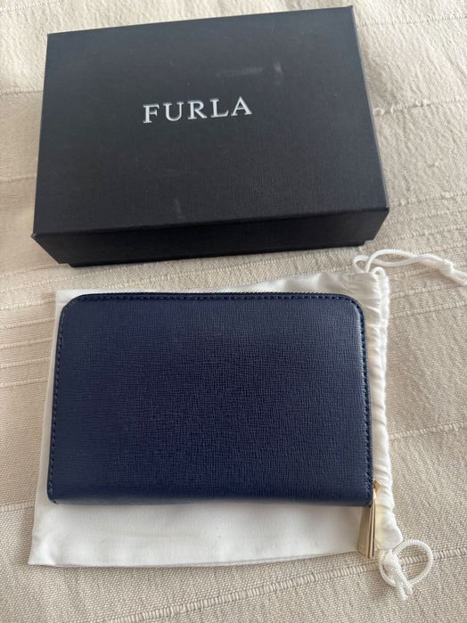 Кожено портмоне FURLA с лого