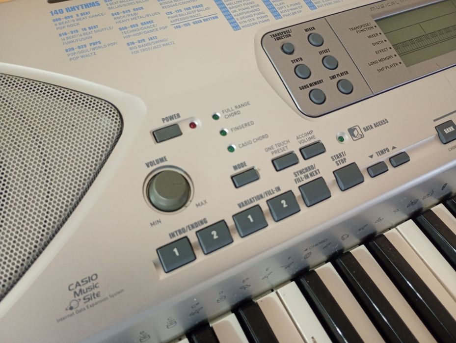 Casio CTK-691 Tone Bank pian orga