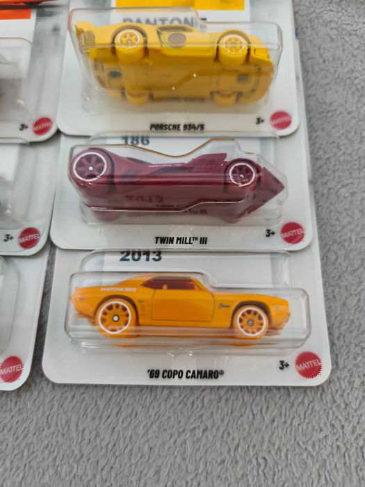 Set complet Pantone hot wheels Silver Series