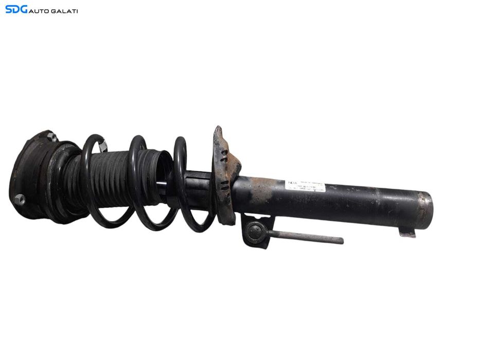 Amortizor Telescop cu Arc si Flansa Stanga Fata Volkswagen Passat B8 2.0 TDI 2015 - 2020 Cod 3Q0413031BN 824904010024 [N1219]