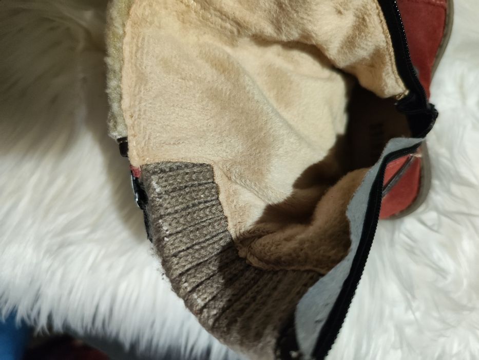 Cizme îmblănite de iarna fete mărimea 25