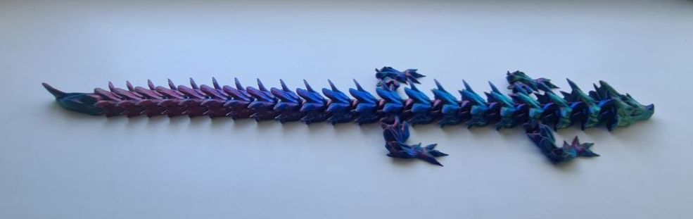 Игрушечный 3Д Дракон