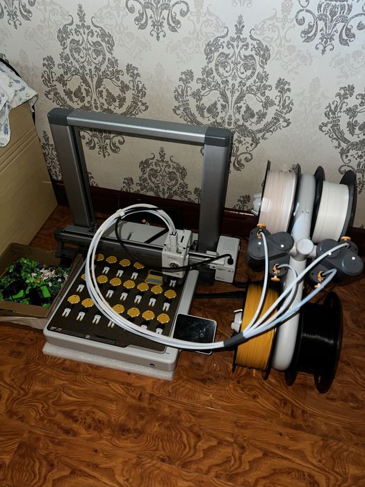Запечатанный 3D Printer Bambu Lab A1, A1 Combo Global Version, ГАРАНТ