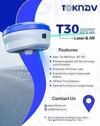 GNSS приемник T30 на TOKNAV - високоточен геодезически GPS.