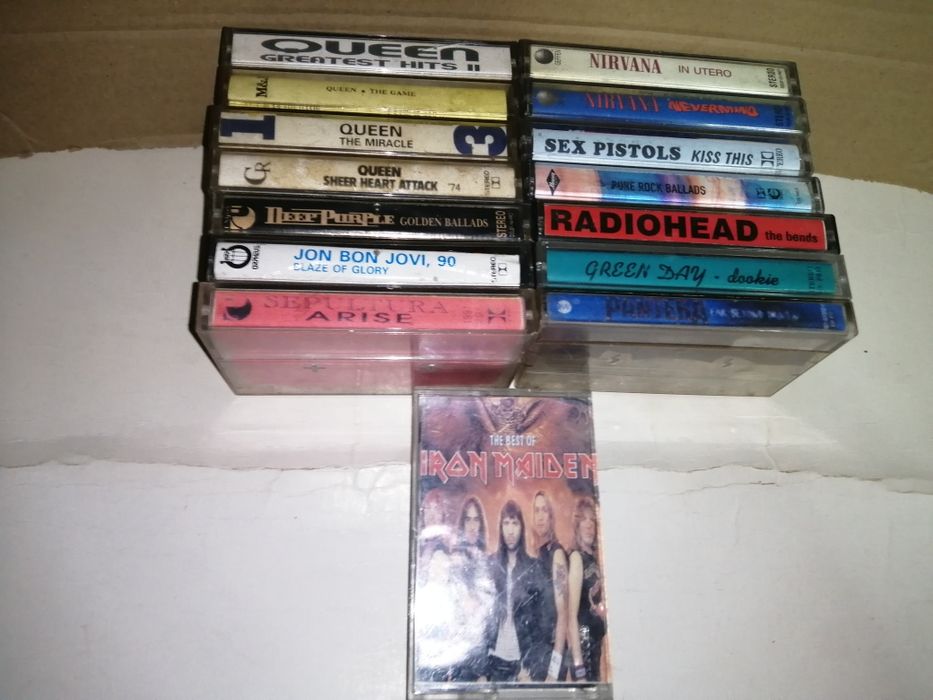 Касети с Рок и метъл изпълнители