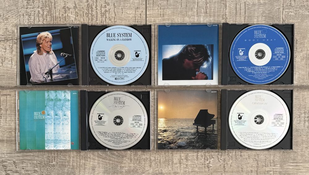 Lot 13 cd-uri Blue System (discografie completa)