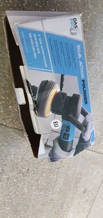Mașină polish orbitală DAS-6 PRO 850W Dual Action, 5”