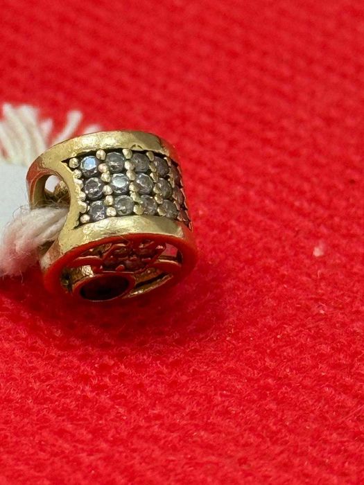 (Ag43) Charm bratara 14K 1.83gr B3238.14 2 Ani Garantie!