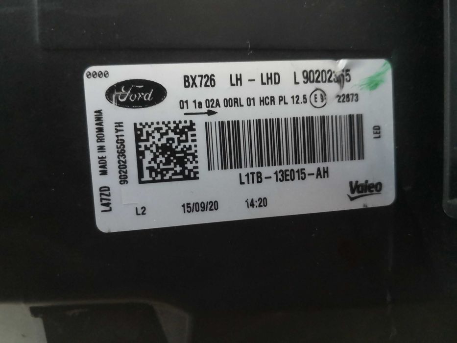 Фар Ford Puma FULL LED ляв/Фар Форд Пума LED Оригинален