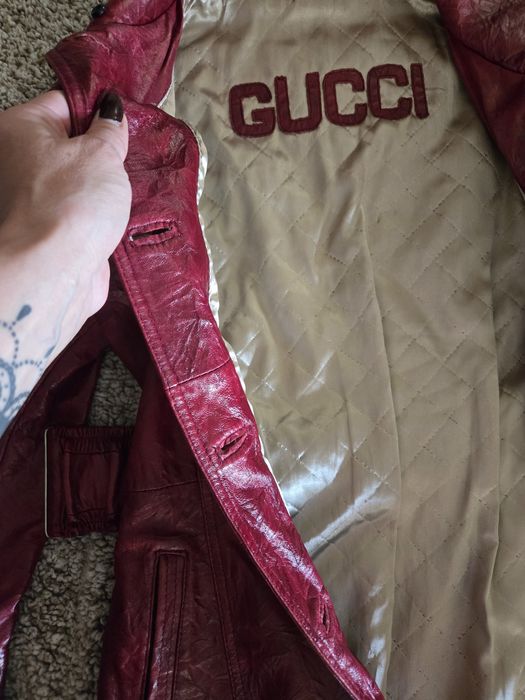 Яке манто от естествена телешка кожа