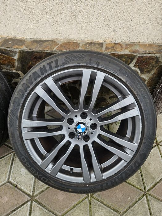 Roti de bmw x5 5x120 20 cu cauciucuri bune
