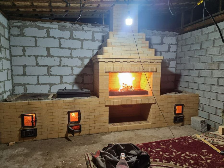 ЛЕТНИЕ КУХНИ. Барбекю .Камин. Очаг.. Под ключ