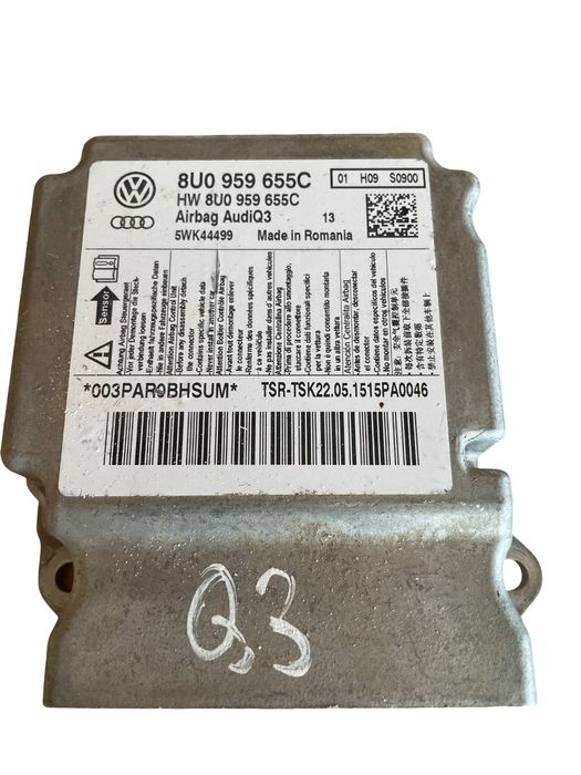 Modul/Unitate De Control Airbaguri Audi Q3 8U 2011 - 2018 8U0959655C