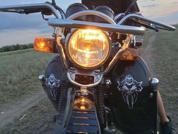 Продам мотоцикл SAQ200