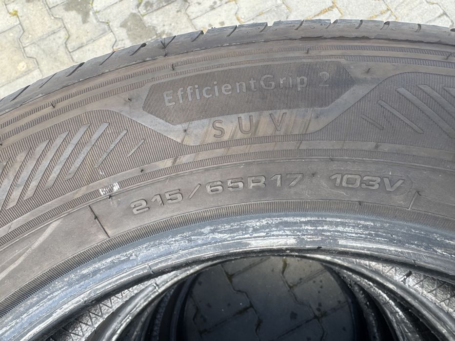 4 бр Почти нови летни гуми GOODYEAR 215/65/17
