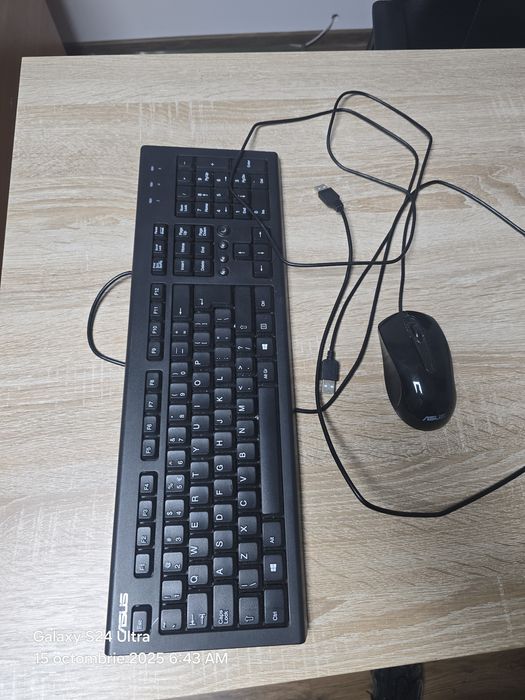 Pachet ASUS tastatura + mouse cu fir