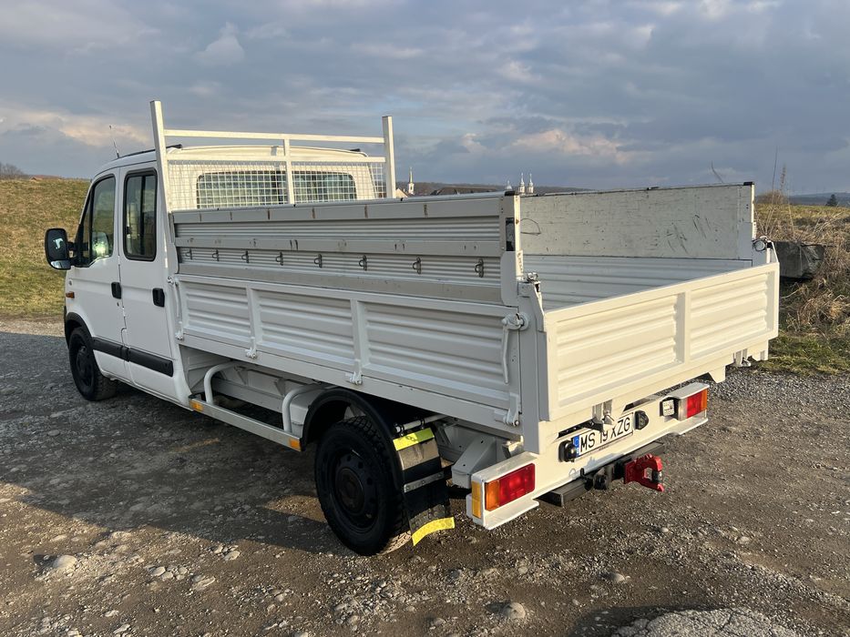 Vand Renault master basculabil 7 locuri 2.5 120 cp