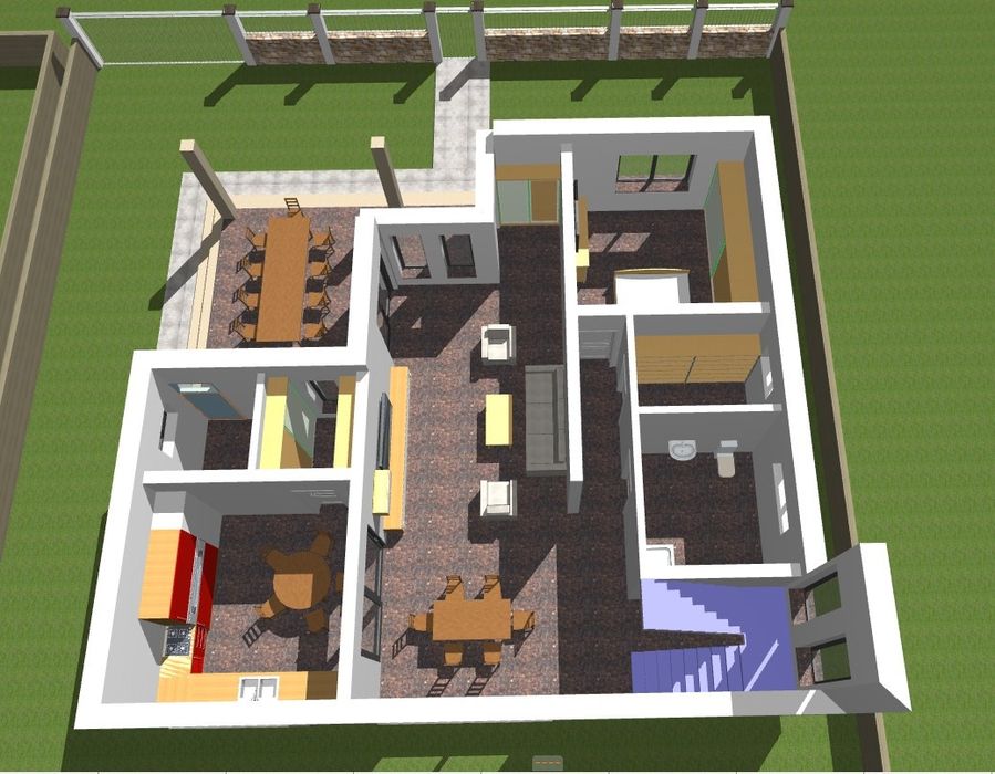 Casă Zimandcuz, cartier nou la intrare dinspre Arad pe partea stanga