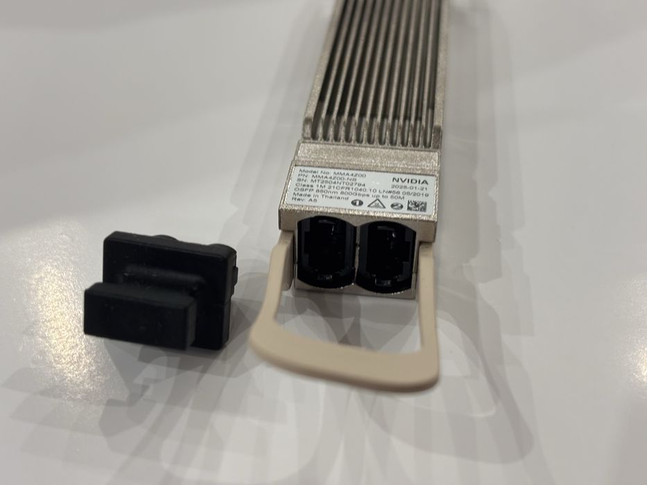 NVIDIA MMA4Z00 800G OSFP Transceiver (NEW)
