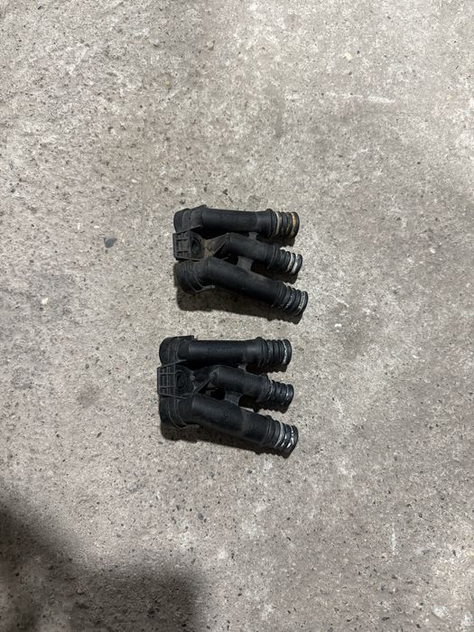 Тройник на печку BMW e36