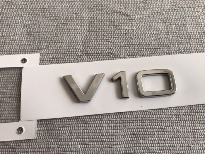 Emblema Audi v10 aripa crom