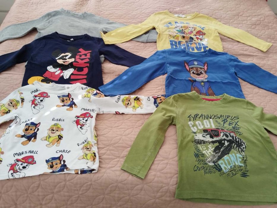 6 бр. блузи 98/104