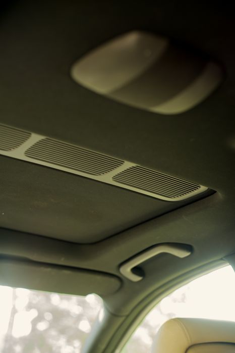 Plafon negru cu trapa Mercedes S W221 LONG ornament stalp perdeluta