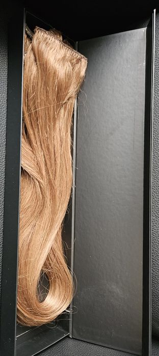 Extensii Clip-On Par Natural Megavolum 70 cm Saten Mediu 5 BuenoBia