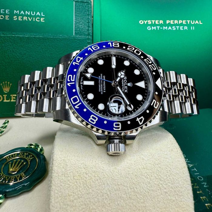 Rolex GMT MASTER II "BATGIRL | Pe STOC | 17150E | 2025 | 126710BLNR