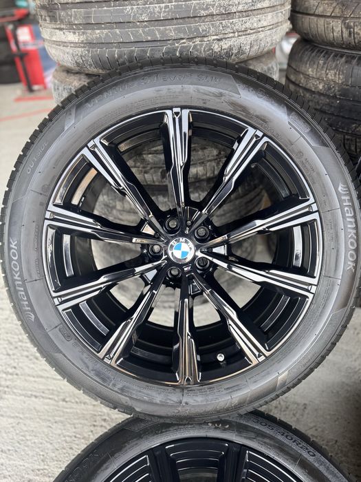 Jante Bmw X5 X6 R20 G05 G06 Originale M740 Black Hankook 90% de vara