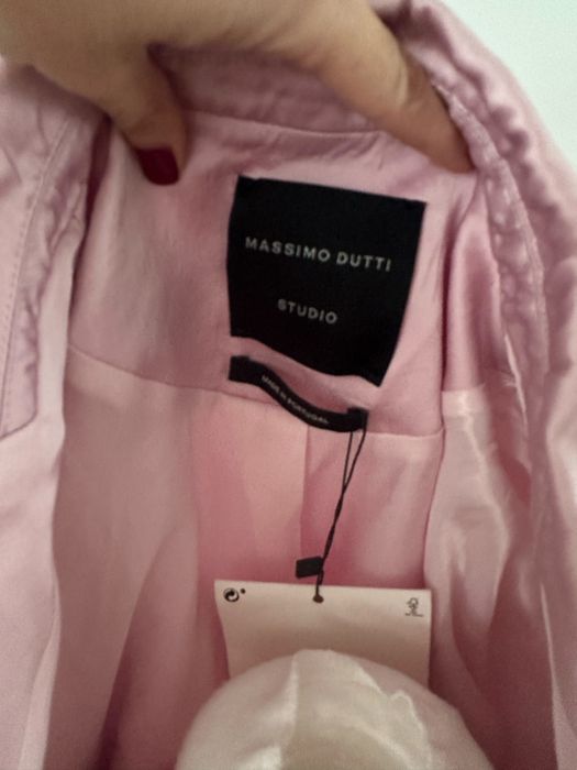 Massimo Dutti Studio Blazer Sacou rose