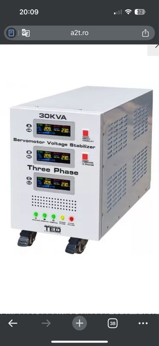 Vand Stabilizator Ted 30kva