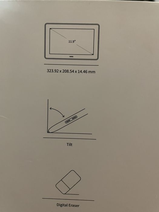 Vand Tableta Grafica UGEE U1200